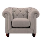 Harrogate Chesterfield Armchair Topaz Natural