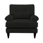 Paisley Armchair Como Charcoal