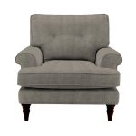 Paisley Armchair Como Silver