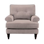 Paisley Armchair Topaz Silver