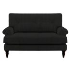 Paisley Snuggle Chair Como Charcoal