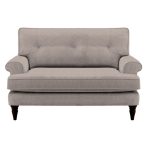 Paisley Snuggle Chair Sherlock Silver