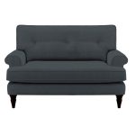 Paisley Snuggle Chair Topaz Charcoal
