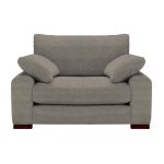 Whitby Snuggle Chair Como Silver