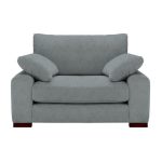 Whitby Snuggle Chair Grace Silver