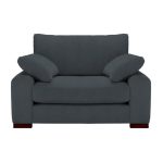 Whitby Snuggle Chair Topaz Charcoal