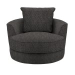 Weybridge Swivel Chair Alpha Charcoal