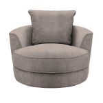 Weybridge Swivel Chair Sherlock Silver