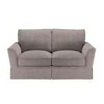 Weybridge Valance 2 Seater Sofa Sherlock Silver