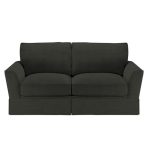 Weybridge Valance 3 Seater Sofa Grace Pewter