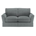 Weybridge Valance 2 Seater Deluxe Sofa Bed Grace Silver