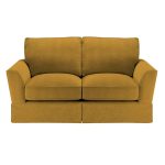 Weybridge Valance 2 Seater Deluxe Sofa Bed Torin Ochre