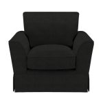 Weybridge Valance Armchair Como Charcoal