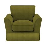 Weybridge Valance Armchair Sundance Moss