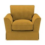 Weybridge Valance Armchair Torin Ochre