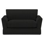 Weybridge Valance Snuggle Chair Como Charcoal