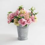 Pack of 6 Pink Rose and Eucalyptus Pink