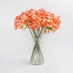 Pack of 24 Coral Alstromeria Spray Cream (Natural)