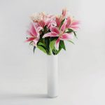 Pack of 12 Pink Tiger Lily Pink