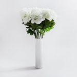 Pack of 12 Large Herb Peony Sprays Cream