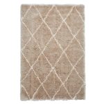 Beige and Cream Morocco 2491 Rug Cream