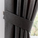 Jennings Charcoal Tiebacks Charcoal