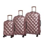 IT Luggage St Tropez Rose Gold 27 Inch Hard Shell Suitcase Rose gold
