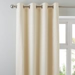 Toledo Cream Thermal Eyelet Curtains Cream