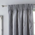 Victoria Silver Pencil Pleat Curtains Silver