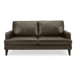 Stefano Leather 3 Seater Sofa Chocolate (Brown)