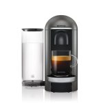 Krups Nespresso Vertuo Plus Titanium Coffee Machine Black