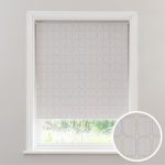 Harbury Check Blackout Roller Blind Grey