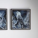 Gallery Direct Midnight Birds I Framed Wall Art Blue