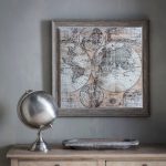 Magellan Framed Art Grey