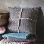 Gallery Direct Patna Fringe Grey Cushion Grey