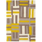 Matrix Code Yellow Rug Yellow