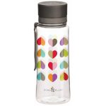 Confetti Hydration 500ml Water Bottle Clear