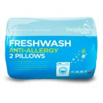 Snuggledown Fresh Wash Anti Allergy Pillow Pair White