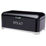 Lovello Black Bread Bin Black