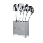 Lovello Grey Utensil Tin Grey