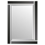 Villa Black Wall Mirror Black