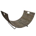60cm Wicker Log Holder Natural