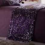 Dazzle Amethyst Bed Runner Purple