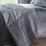 Boulevard Dove Grey Bedspread Grey