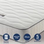 Silentnight 800 Pocket Mattress White