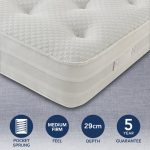 Silentnight 1200 Pocket Mattress White
