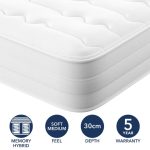 Silentnight 2000 Pocket Memory Mattress White