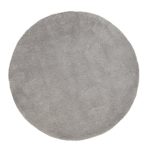 Teddy Bear Grey Circle Rug Grey