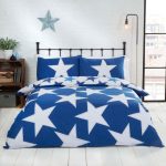 Rapport Home All Star Navy Reversible Duvet Cover and Pillowcase Set Navy