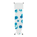 Brabantia Perfect Flow Ironing Board with Solid Steam Unit Holder Blue